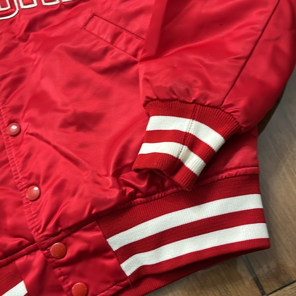 Starter Vintage 80’s Satin University of Maryland Jacket - Picture 3 of 10